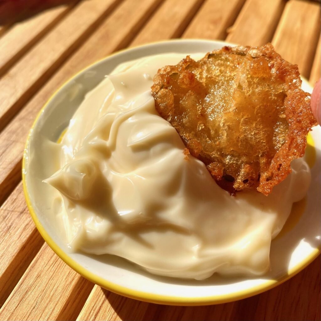 Fried Pickles with Mayo
