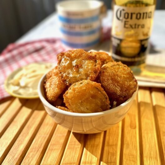 Tempura Fried Pickles