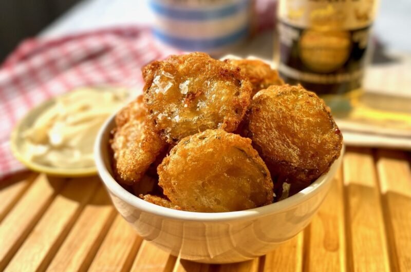 Tempura Fried Pickles