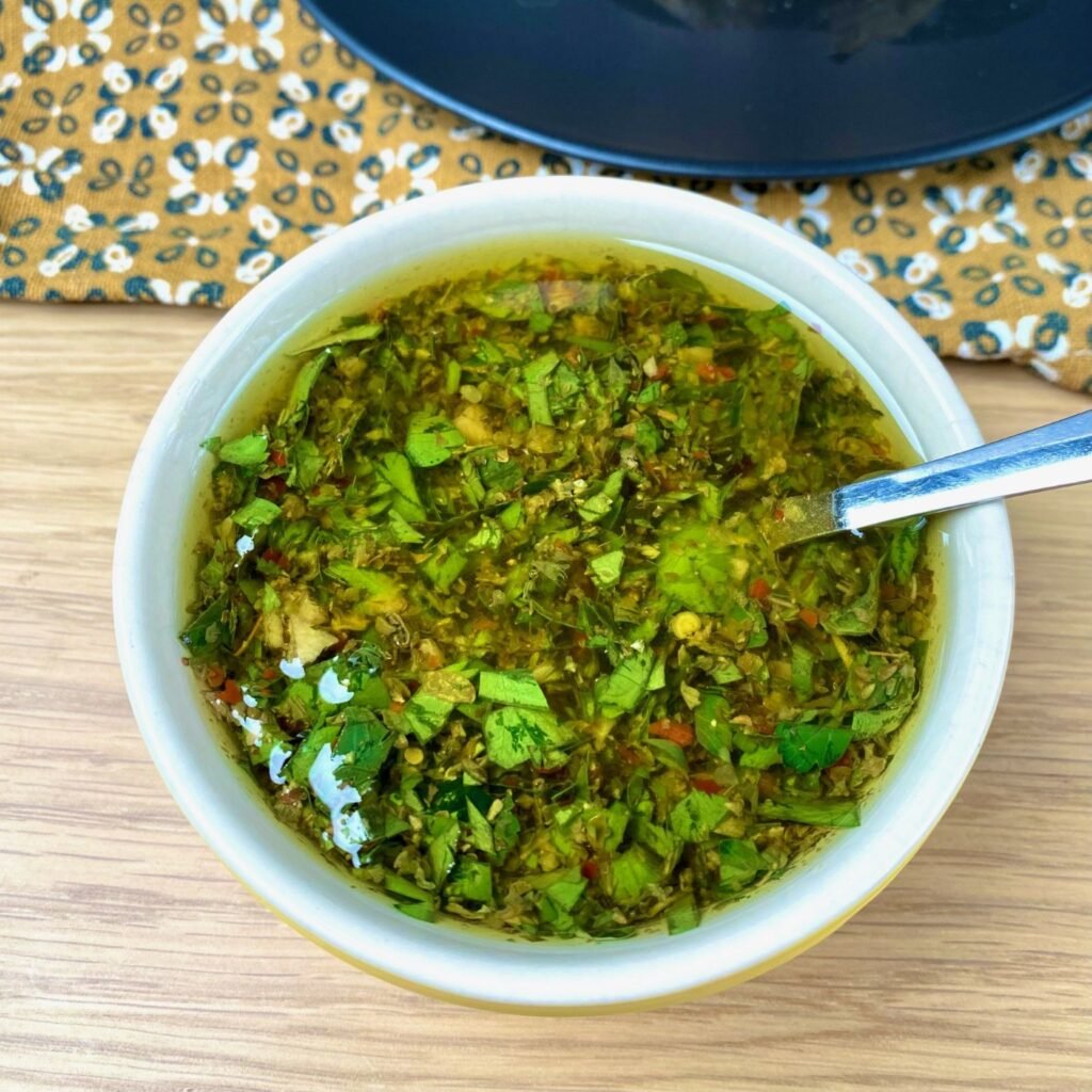 Ingredients for Authentic Chimichurri Sauce