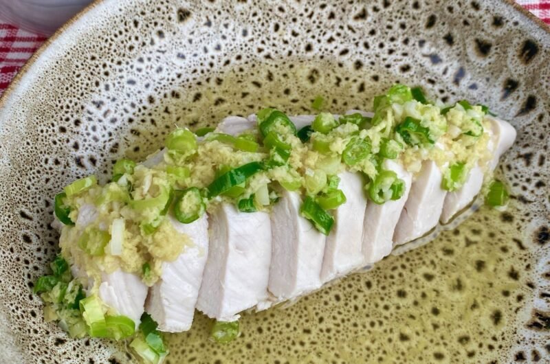 Ginger and Scallion Poached Chicken
