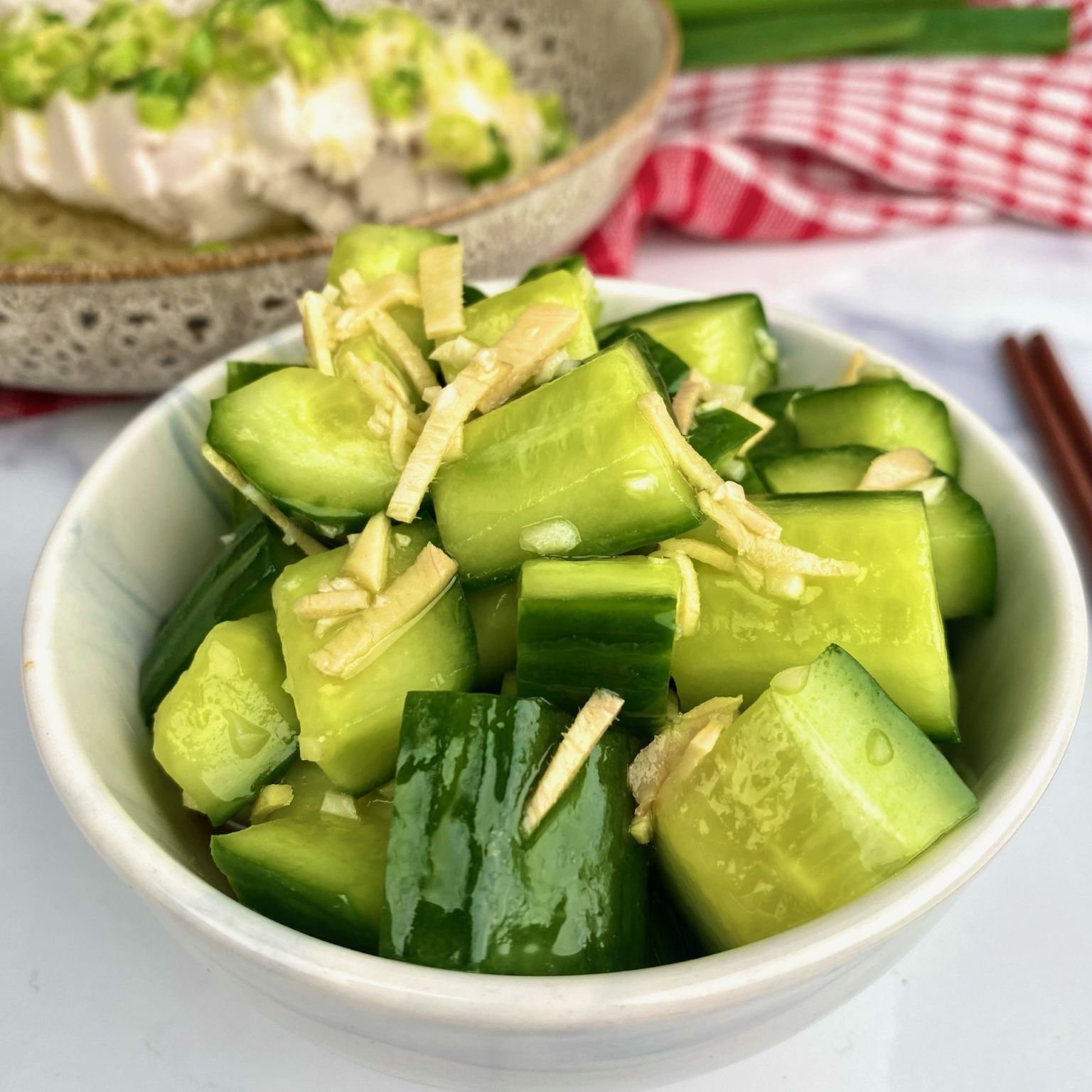 Pickled Ginger Cucumber