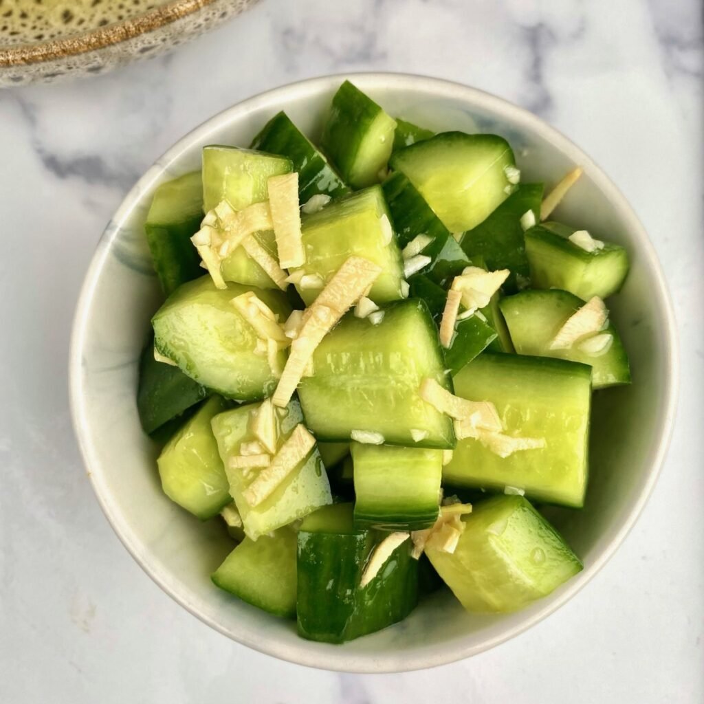 Tasty Pickled Ginger Cucumber Recipe