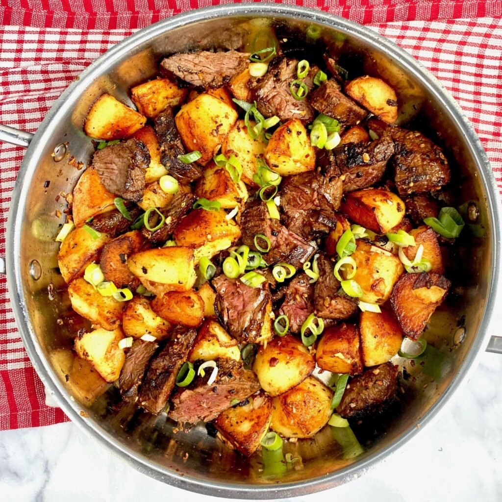 Garlic Butter Steak and Potatoes Recipe