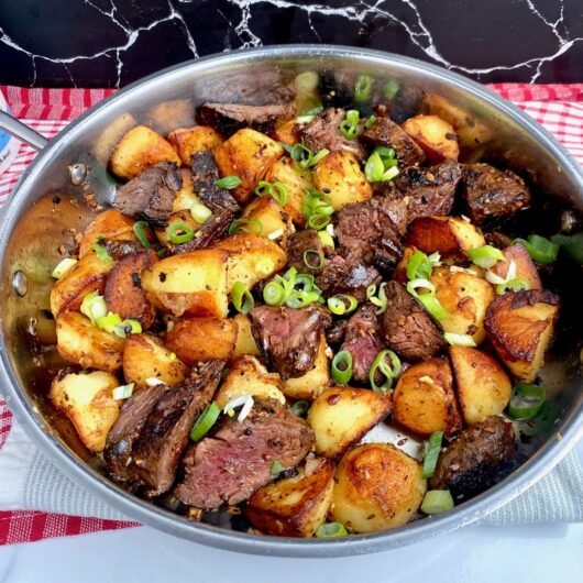 Garlic Butter Steak and Potatoes