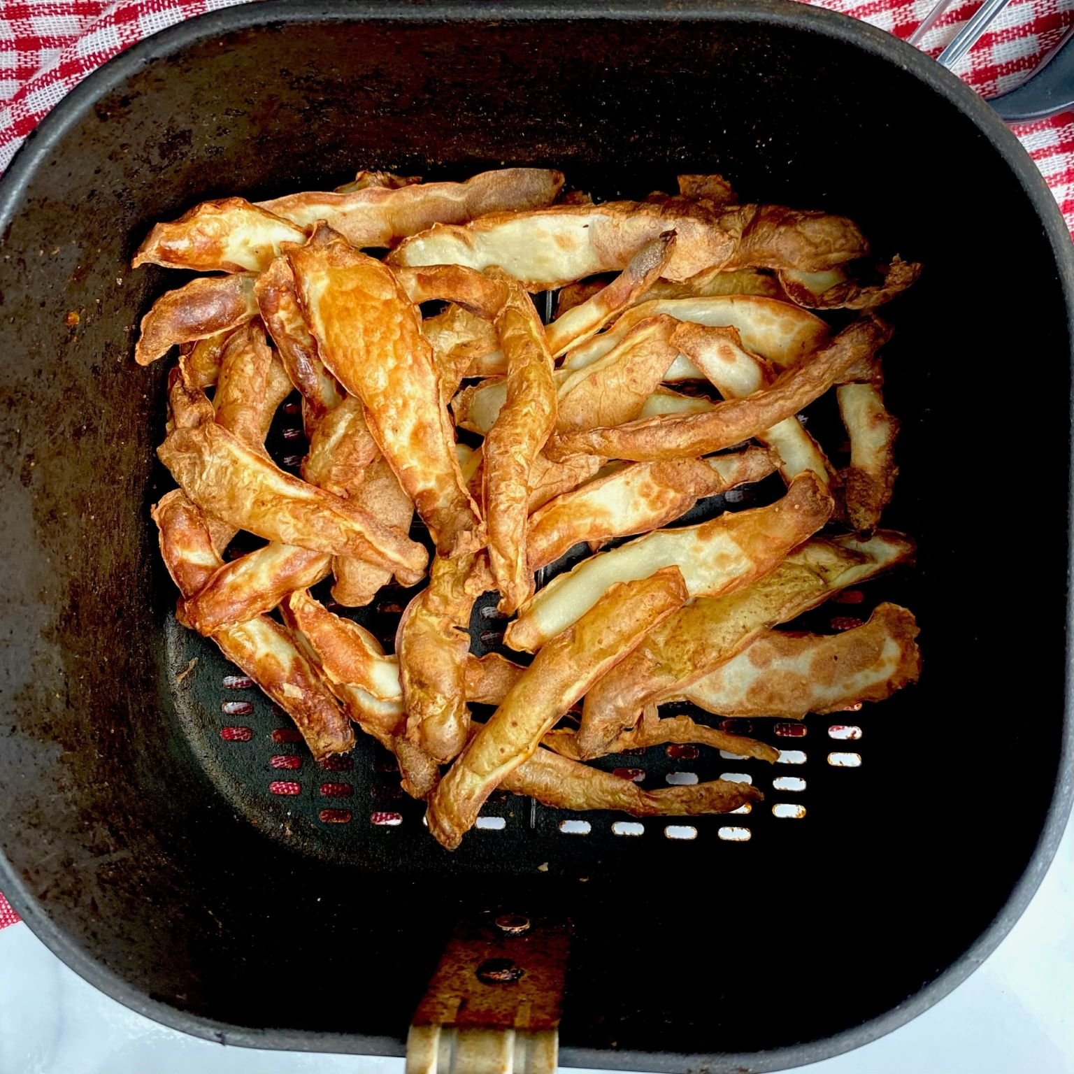 Air Fried Potato Skin Chips