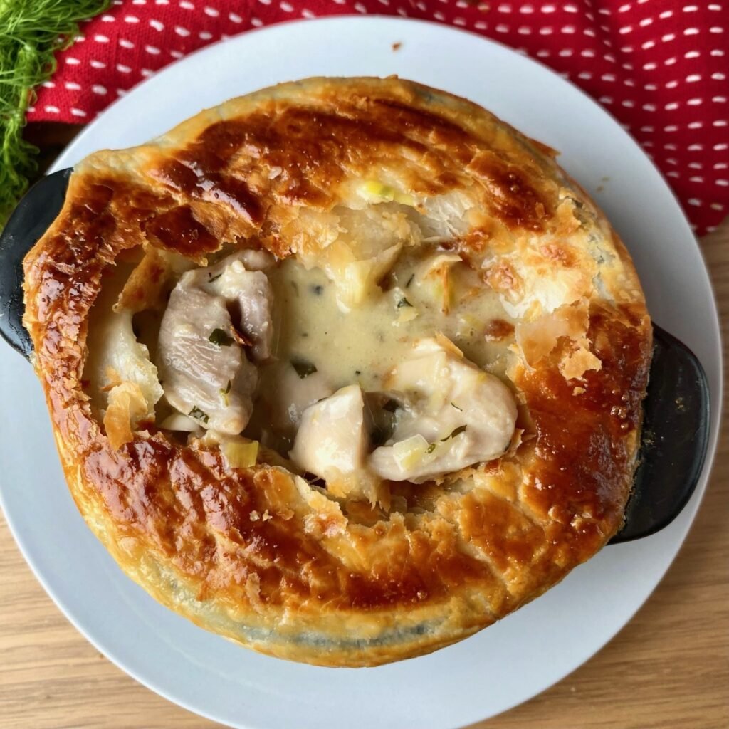 Hearty Ramekin Chicken Pot Pie Recipe
