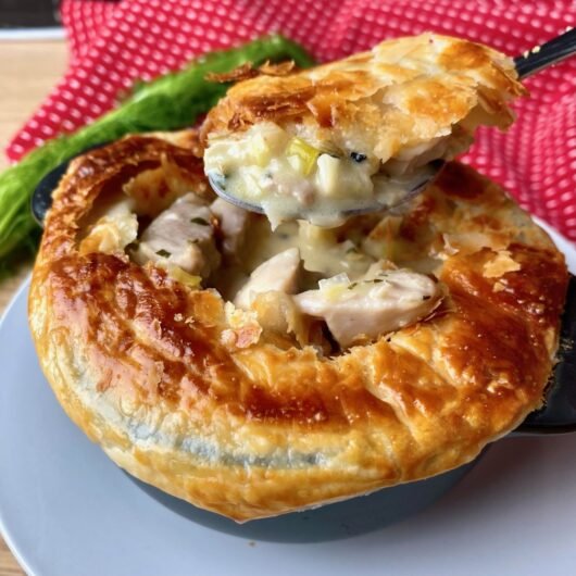 Ramekin Chicken Pot Pie