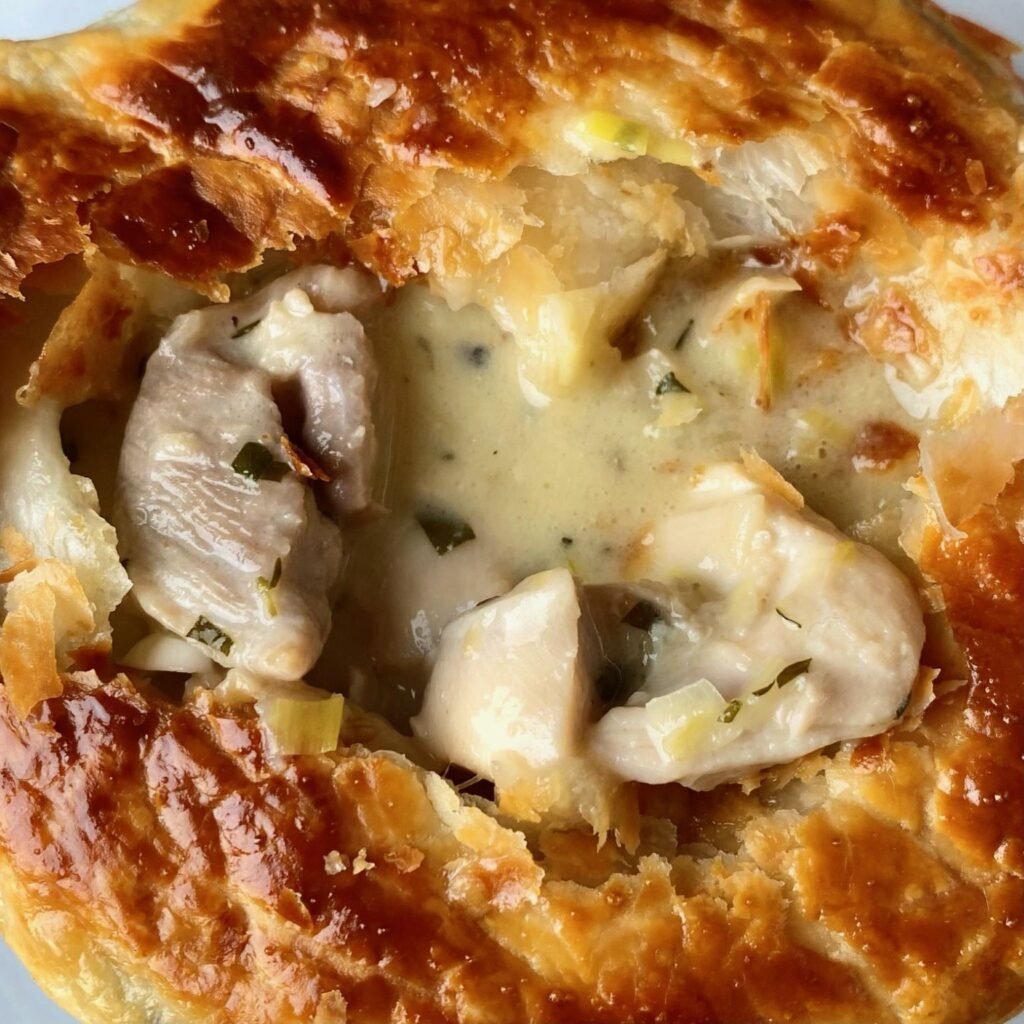 Ramekin Chicken Pot Pie Filling